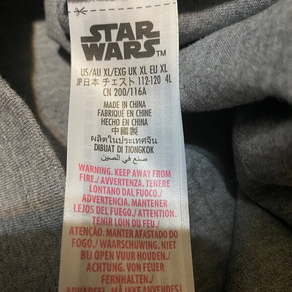 Disney Store Star Wars The Mandalorian Baby Yoda Grogu Pajamas Set Adult XL New - Picture 6 of 16